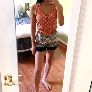 Abercrombie & Fitch Patterned Romper